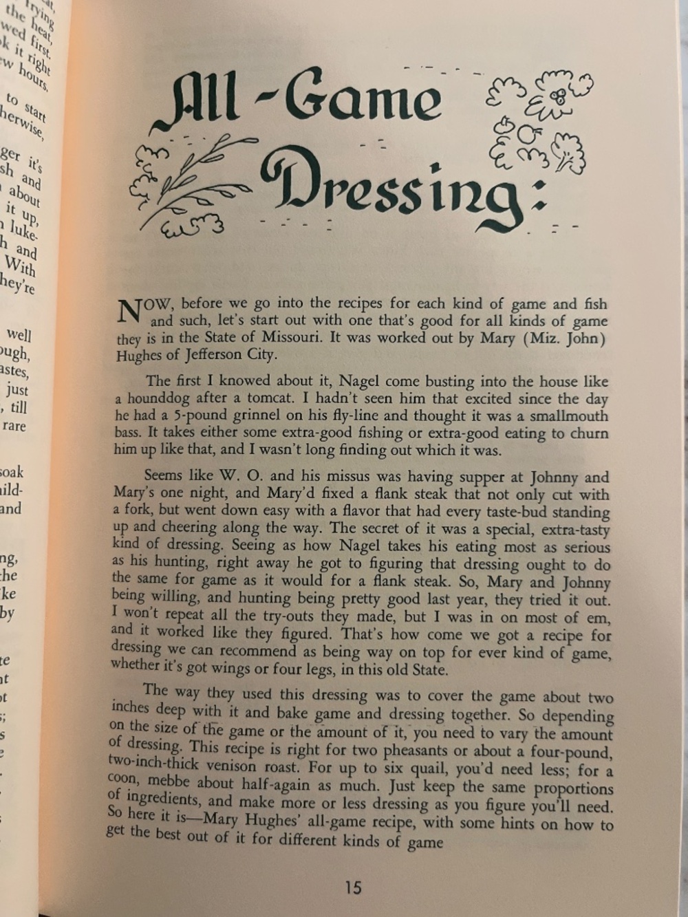 Cy Littlebee's Guide To Cooking Fish & Game - Picture 6 of 11